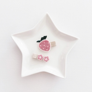 Girl Hair Clip Strawberry Floral Set (GHP6276)